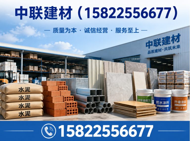 红桥区中联建材展示图